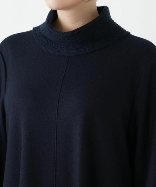 Leilian PLUS HOUSE / レリアンプラスハウス ドレス | ハイネックAラインワンピース【25年11月カタログ】 | 詳細7