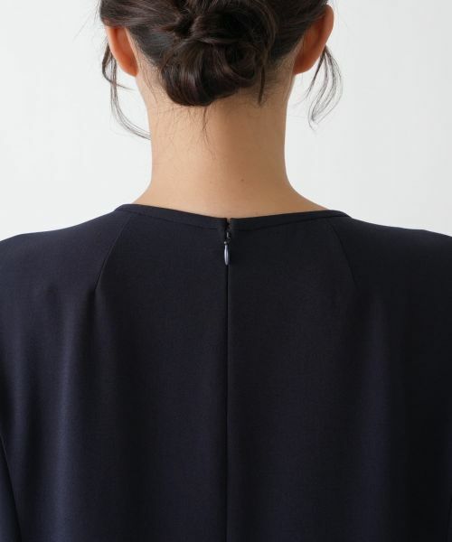 Leilian PLUS HOUSE / レリアンプラスハウス ドレス | 異素材切り替えワンピース【セレモニー】【Leilian WHITE LABEL】 | 詳細20