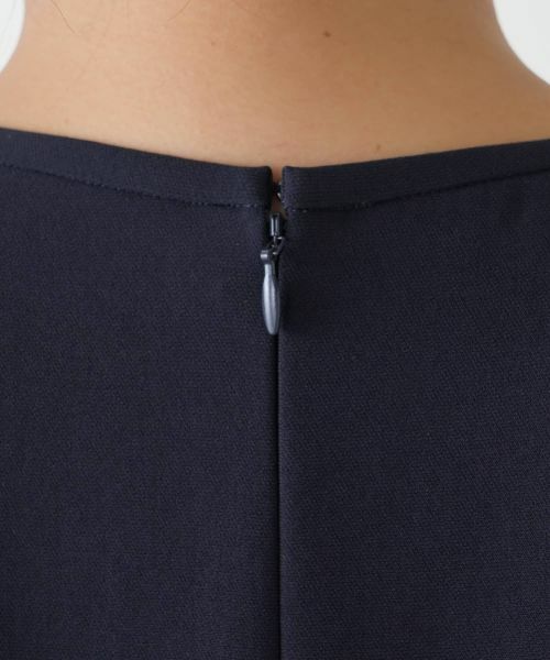 Leilian PLUS HOUSE / レリアンプラスハウス ドレス | 異素材切り替えワンピース【セレモニー】【Leilian WHITE LABEL】 | 詳細21