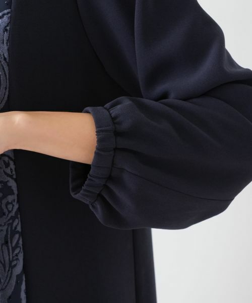 Leilian PLUS HOUSE / レリアンプラスハウス ドレス | 異素材切り替えワンピース【セレモニー】【Leilian WHITE LABEL】 | 詳細23