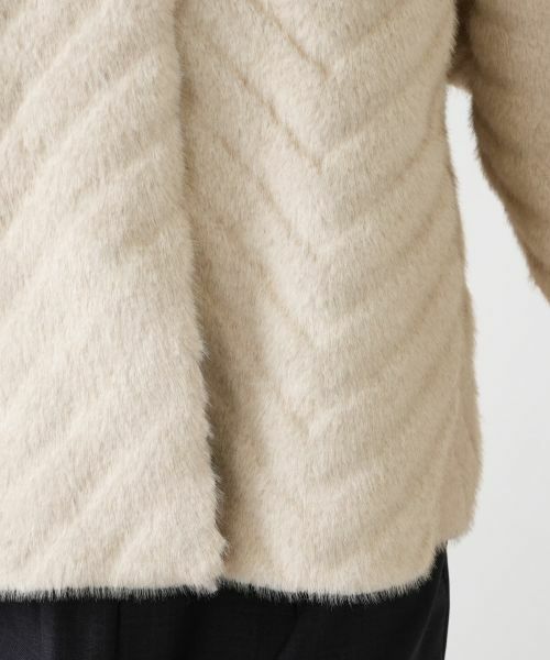Leilian PLUS HOUSE / レリアンプラスハウス テーラードジャケット | フェイクファージャケット【セレモニー】【Leilian WHITE LABEL】 | 詳細16