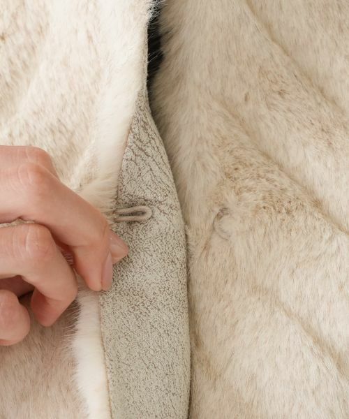 Leilian PLUS HOUSE / レリアンプラスハウス テーラードジャケット | フェイクファージャケット【セレモニー】【Leilian WHITE LABEL】 | 詳細18