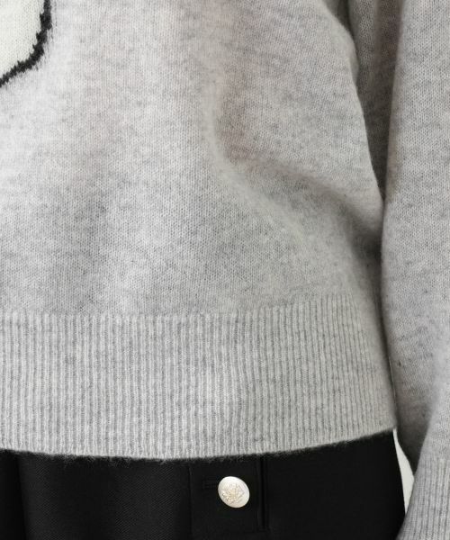Leilian PLUS HOUSE / レリアンプラスハウス ニット・セーター | ロゴカシミヤニットプルオーバー【NEMIKA】 | 詳細16
