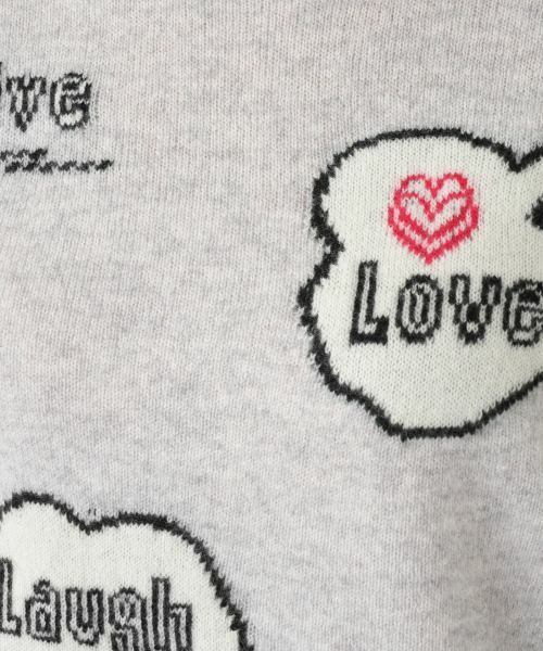 Leilian PLUS HOUSE / レリアンプラスハウス ニット・セーター | ロゴカシミヤニットプルオーバー【NEMIKA】 | 詳細17