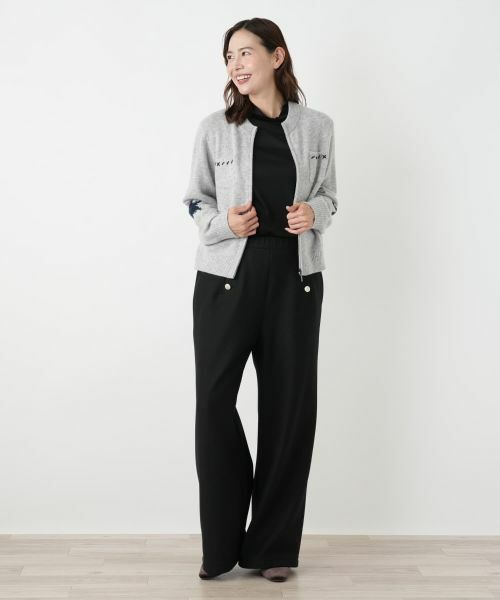 Leilian PLUS HOUSE / レリアンプラスハウス テーラードジャケット | ジップアップカシミヤカーディガン【NEMIKA】 | 詳細10