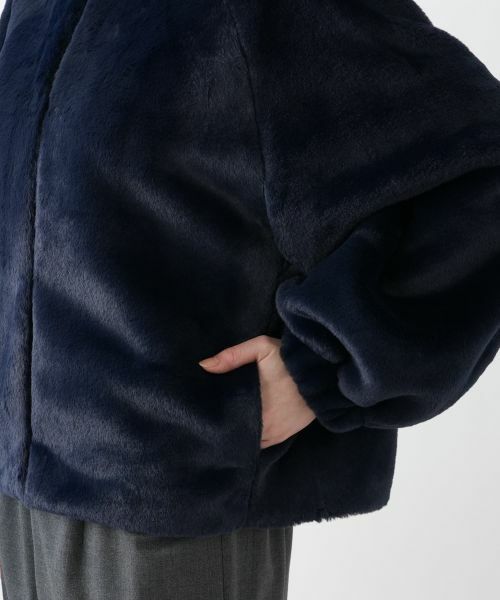 Leilian PLUS HOUSE / レリアンプラスハウス テーラードジャケット | フェイクファーブルゾン【BOURGE】 | 詳細13
