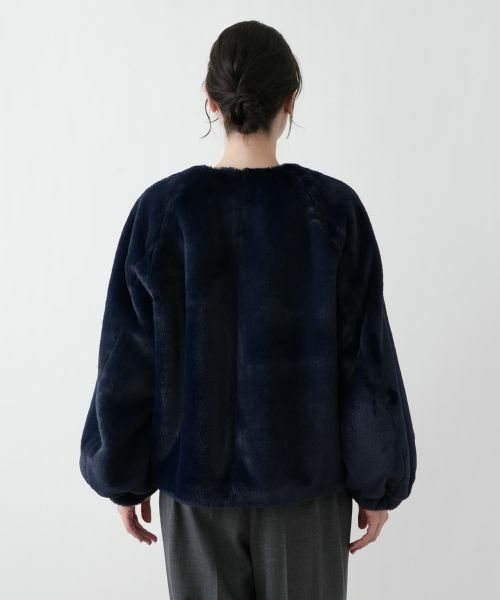 Leilian PLUS HOUSE / レリアンプラスハウス テーラードジャケット | フェイクファーブルゾン【BOURGE】 | 詳細9