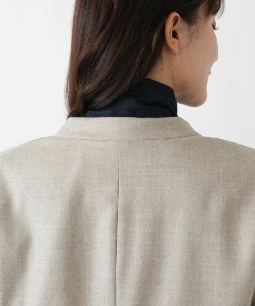 Leilian PLUS HOUSE / レリアンプラスハウス テーラードジャケット | ノーカラージャケット【BOURGE】 | 詳細11