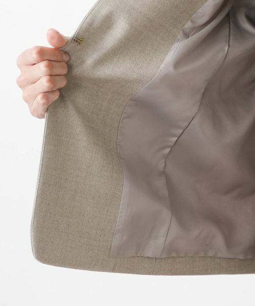 Leilian PLUS HOUSE / レリアンプラスハウス テーラードジャケット | ノーカラージャケット【BOURGE】 | 詳細18