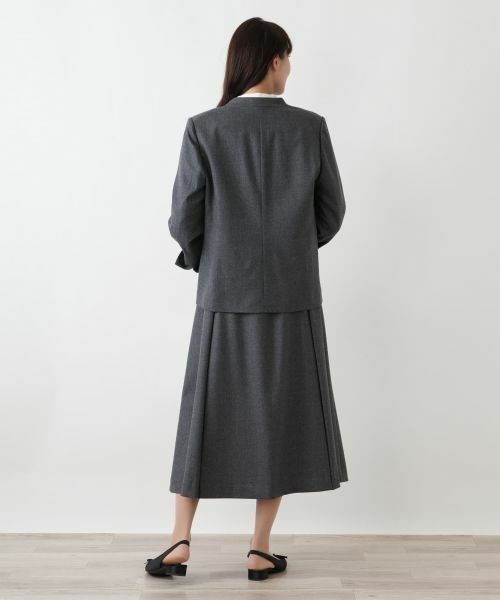Leilian PLUS HOUSE / レリアンプラスハウス テーラードジャケット | ノーカラージャケット【BOURGE】 | 詳細3