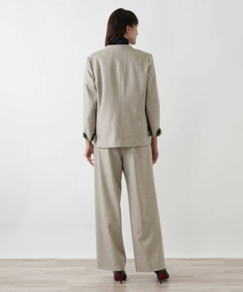 Leilian PLUS HOUSE / レリアンプラスハウス テーラードジャケット | ノーカラージャケット【BOURGE】 | 詳細6