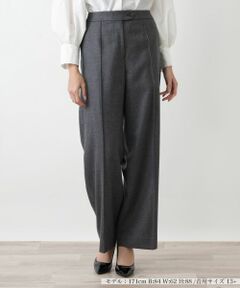 Leilian PLUS HOUSE / レリアンプラスハウス その他パンツ | センタープレスパンツ【BOURGE】