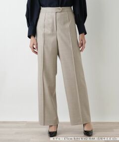 Leilian PLUS HOUSE / レリアンプラスハウス その他パンツ | センタープレスパンツ【BOURGE】