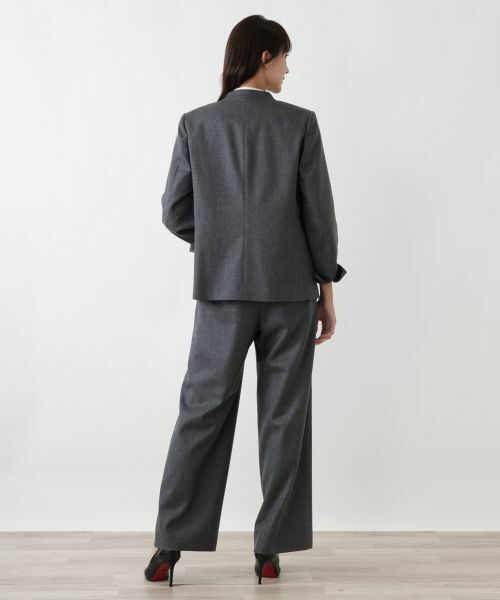 Leilian PLUS HOUSE / レリアンプラスハウス その他パンツ | センタープレスパンツ【BOURGE】 | 詳細3