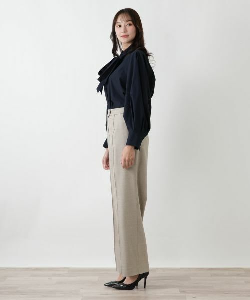 Leilian PLUS HOUSE / レリアンプラスハウス その他パンツ | センタープレスパンツ【BOURGE】 | 詳細5