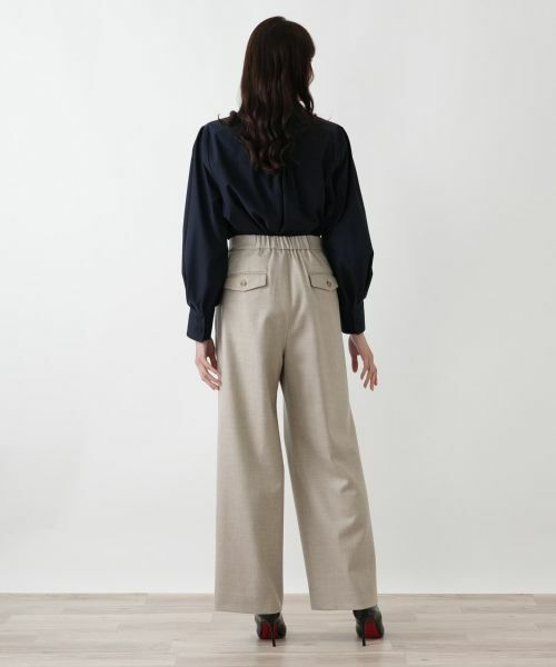 Leilian PLUS HOUSE / レリアンプラスハウス その他パンツ | センタープレスパンツ【BOURGE】 | 詳細6