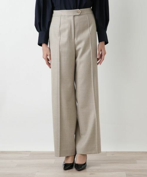 Leilian PLUS HOUSE / レリアンプラスハウス その他パンツ | センタープレスパンツ【BOURGE】 | 詳細8