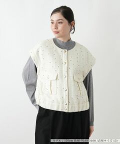 Leilian PLUS HOUSE / レリアンプラスハウス テーラードジャケット | ベスト【NEMIKA】