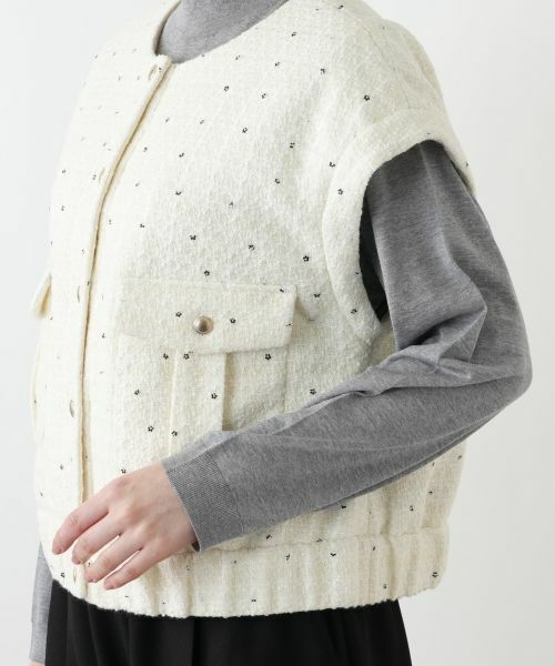 Leilian PLUS HOUSE / レリアンプラスハウス テーラードジャケット | ベスト【NEMIKA】 | 詳細12