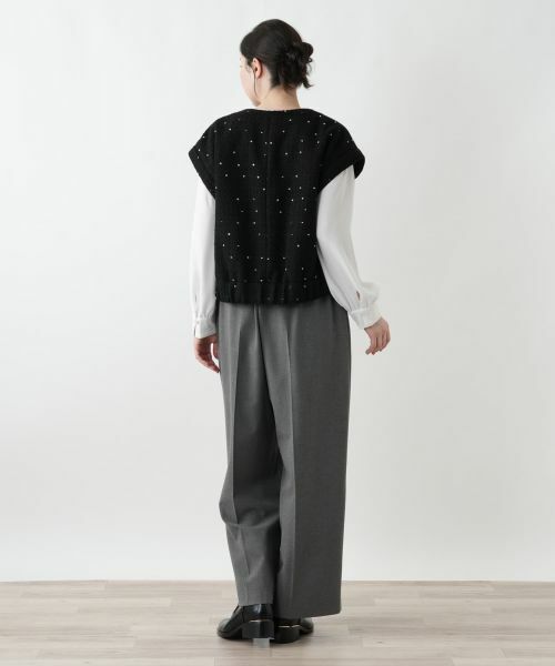 Leilian PLUS HOUSE / レリアンプラスハウス テーラードジャケット | ベスト【NEMIKA】 | 詳細3