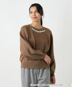 Leilian PLUS HOUSE / レリアンプラスハウス ニット・セーター | セーター【NEMIKA】