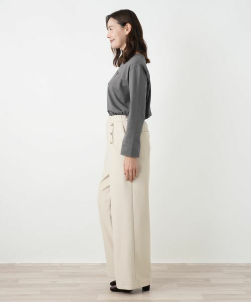 Leilian PLUS HOUSE / レリアンプラスハウス その他パンツ | マリン風裏起毛パンツ【NEMIKA】 | 詳細14