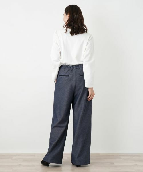 Leilian PLUS HOUSE / レリアンプラスハウス その他パンツ | マリン風裏起毛パンツ【NEMIKA】 | 詳細6