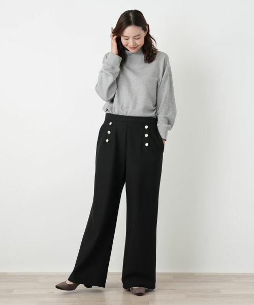 Leilian PLUS HOUSE / レリアンプラスハウス その他パンツ | マリン風裏起毛パンツ【NEMIKA】 | 詳細7