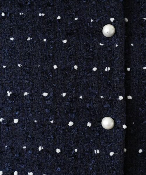 Leilian PLUS HOUSE / レリアンプラスハウス テーラードジャケット | ドットツイードジャケット【セレモニー】【Leilian WHITE LABEL】 | 詳細25