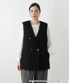 Leilian PLUS HOUSE / レリアンプラスハウス テーラードジャケット | ベスト【NEMIKA】
