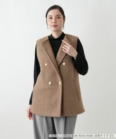 Leilian PLUS HOUSE / レリアンプラスハウス テーラードジャケット | ベスト【NEMIKA】