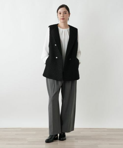 Leilian PLUS HOUSE / レリアンプラスハウス テーラードジャケット | ベスト【NEMIKA】 | 詳細4