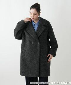 Leilian PLUS HOUSE / レリアンプラスハウス その他アウター | ブークレミドルコート【NEMIKA】