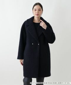 Leilian PLUS HOUSE / レリアンプラスハウス その他アウター | ブークレミドルコート【NEMIKA】