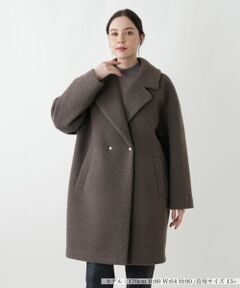 Leilian PLUS HOUSE / レリアンプラスハウス その他アウター | ブークレミドルコート【NEMIKA】