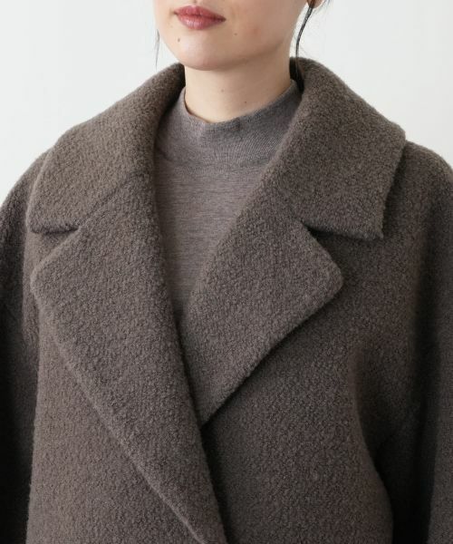 Leilian PLUS HOUSE / レリアンプラスハウス その他アウター | ブークレミドルコート【NEMIKA】 | 詳細13