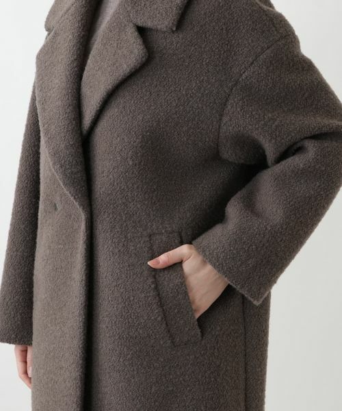 Leilian PLUS HOUSE / レリアンプラスハウス その他アウター | ブークレミドルコート【NEMIKA】 | 詳細16