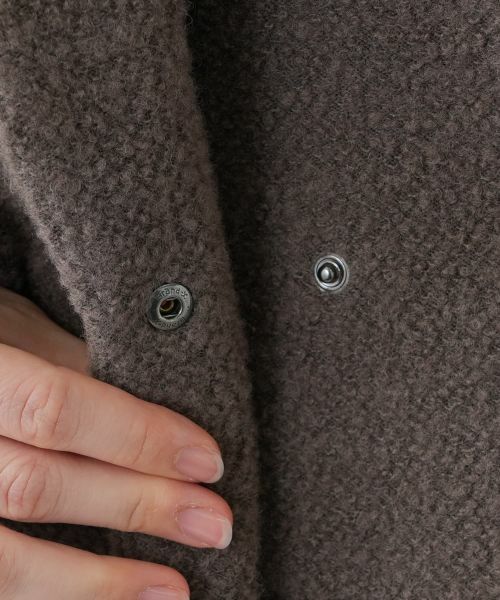 Leilian PLUS HOUSE / レリアンプラスハウス その他アウター | ブークレミドルコート【NEMIKA】 | 詳細17