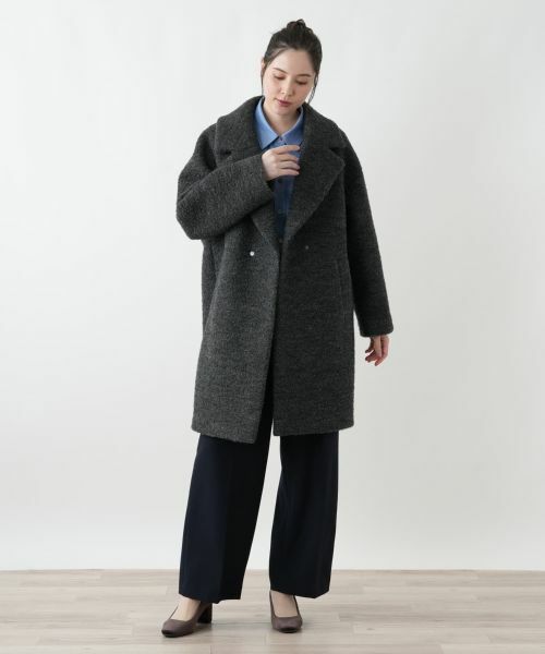 Leilian PLUS HOUSE / レリアンプラスハウス その他アウター | ブークレミドルコート【NEMIKA】 | 詳細4