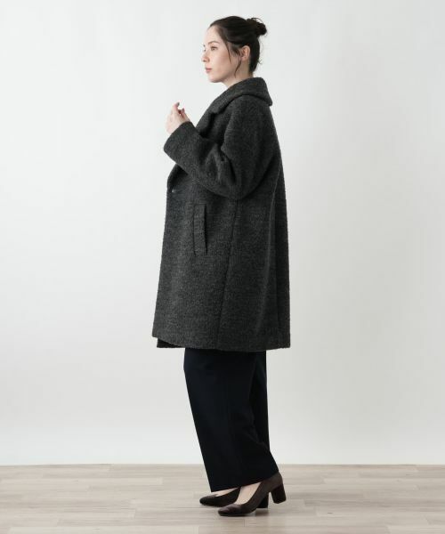 Leilian PLUS HOUSE / レリアンプラスハウス その他アウター | ブークレミドルコート【NEMIKA】 | 詳細5