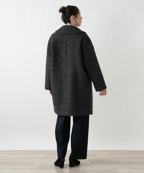 Leilian PLUS HOUSE / レリアンプラスハウス その他アウター | ブークレミドルコート【NEMIKA】 | 詳細6