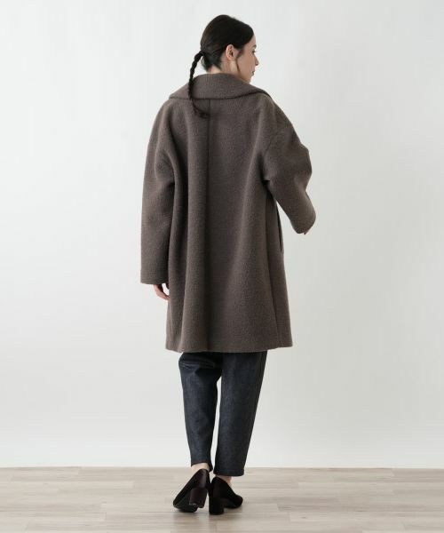 Leilian PLUS HOUSE / レリアンプラスハウス その他アウター | ブークレミドルコート【NEMIKA】 | 詳細9