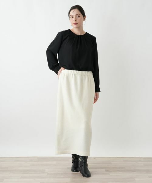 Leilian PLUS HOUSE / レリアンプラスハウス ミニ・ひざ丈スカート | タイトスカート【NEMIKA】 | 詳細13