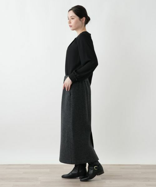 Leilian PLUS HOUSE / レリアンプラスハウス ミニ・ひざ丈スカート | タイトスカート【NEMIKA】 | 詳細2