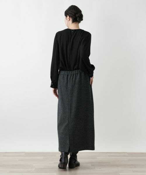 Leilian PLUS HOUSE / レリアンプラスハウス ミニ・ひざ丈スカート | タイトスカート【NEMIKA】 | 詳細3