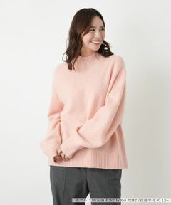 Leilian PLUS HOUSE / レリアンプラスハウス ニット・セーター | ハイネックニットプルオーバー【NEMIKA】