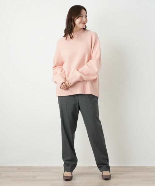 Leilian PLUS HOUSE / レリアンプラスハウス ニット・セーター | ハイネックニットプルオーバー【NEMIKA】 | 詳細4