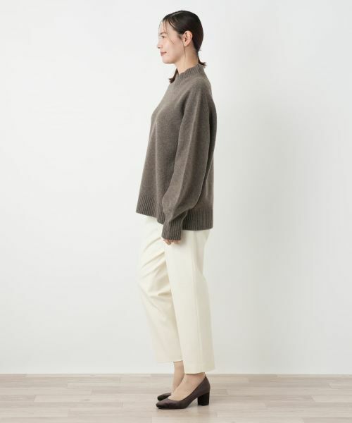 Leilian PLUS HOUSE / レリアンプラスハウス ニット・セーター | ハイネックニットプルオーバー【NEMIKA】 | 詳細8