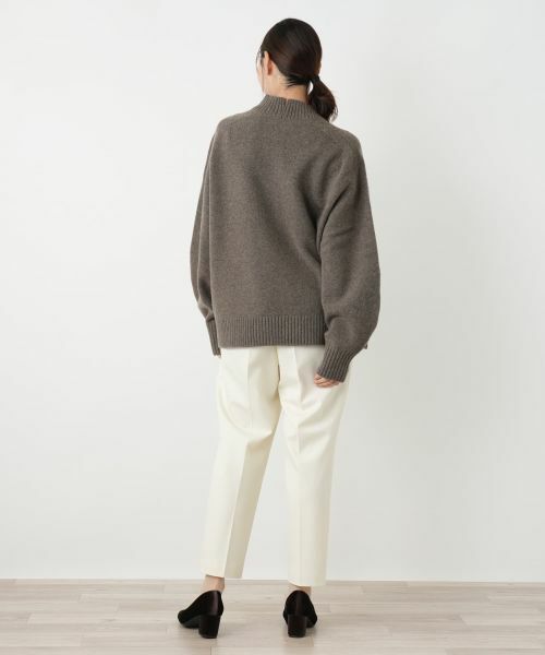 Leilian PLUS HOUSE / レリアンプラスハウス ニット・セーター | ハイネックニットプルオーバー【NEMIKA】 | 詳細9