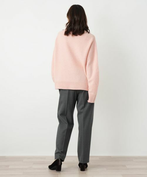Leilian PLUS HOUSE / レリアンプラスハウス ニット・セーター | クルーネックニットプルオーバー【NEMIKA】 | 詳細12